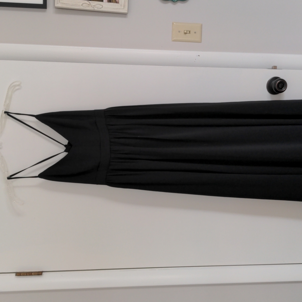 Long black dress